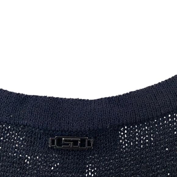 St. John Sport Fine Mesh Knit Racer Back Sweater Dress size small - Picture 5 of 6